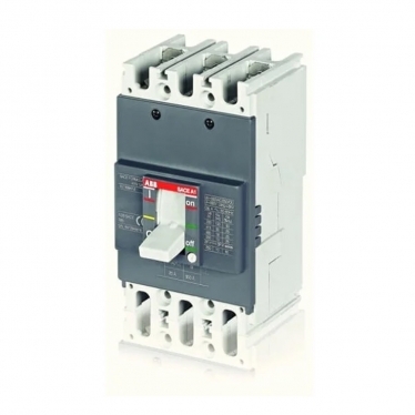 ABB A1B 125 Triple Pole Moulded Case Circuit Breaker